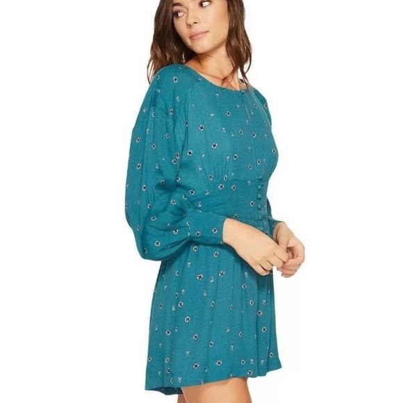 NWT Free People Green Combo Love Grows Romper - Picture 4 of 9